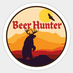 Beer Hunter Sticker